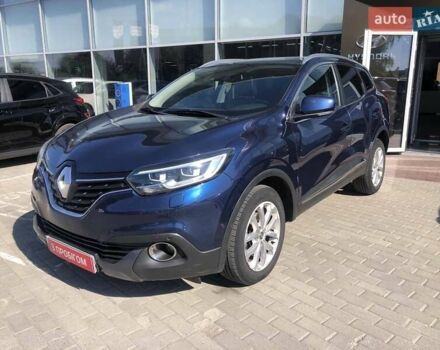 Синий Рено Kadjar, объемом двигателя 1.46 л и пробегом 185 тыс. км за 15300 $, фото 1 на Automoto.ua