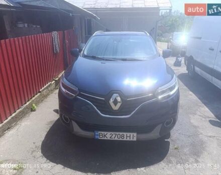 Синий Рено Kadjar, объемом двигателя 1.46 л и пробегом 238 тыс. км за 14500 $, фото 1 на Automoto.ua