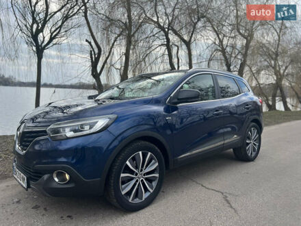 Синий Рено Kadjar, объемом двигателя 1.5 л и пробегом 226 тыс. км за 14500 $, фото 1 на Automoto.ua