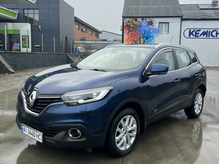 Синий Рено Kadjar, объемом двигателя 1.46 л и пробегом 88 тыс. км за 17400 $, фото 1 на Automoto.ua