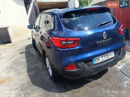 Синий Рено Kadjar, объемом двигателя 1.46 л и пробегом 238 тыс. км за 14500 $, фото 1 на Automoto.ua