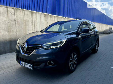 Рено Kadjar 2016 в Киеве на Automoto.ua Синий Рено Kadjar, объемом двигателя 1.5 л и пробегом 173 тыс. км за 15950 $, фото 1 на Automoto.ua