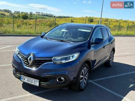 Синий Рено Kadjar, объемом двигателя 1.46 л и пробегом 232 тыс. км за 14500 $, фото 1 на Automoto.ua