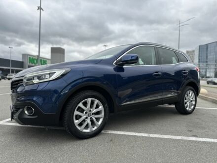 Синий Рено Kadjar, объемом двигателя 1.2 л и пробегом 132 тыс. км за 13250 $, фото 1 на Automoto.ua