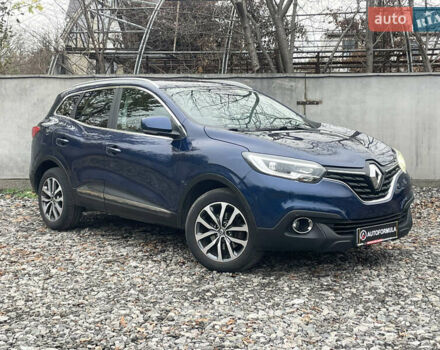 Синий Рено Kadjar, объемом двигателя 1.46 л и пробегом 198 тыс. км за 16390 $, фото 1 на Automoto.ua