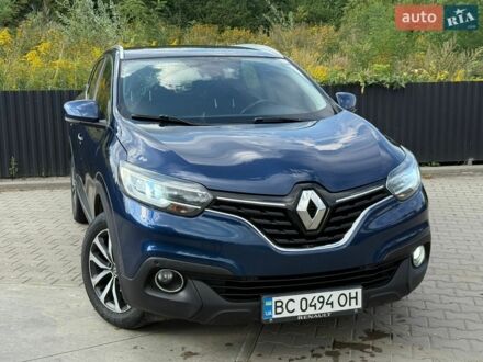 Синій Рено Kadjar, об'ємом двигуна 1.5 л та пробігом 235 тис. км за 14500 $, фото 1 на Automoto.ua