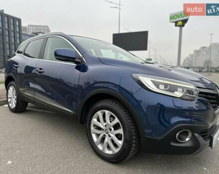 Синий Рено Kadjar, объемом двигателя 1.2 л и пробегом 132 тыс. км за 13333 $, фото 1 на Automoto.ua