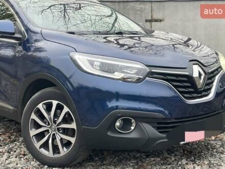 Синий Рено Kadjar, объемом двигателя 1.5 л и пробегом 198 тыс. км за 14000 $, фото 1 на Automoto.ua