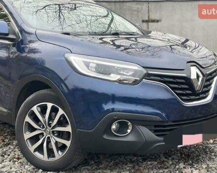 Синий Рено Kadjar, объемом двигателя 1.5 л и пробегом 198 тыс. км за 14000 $, фото 1 на Automoto.ua