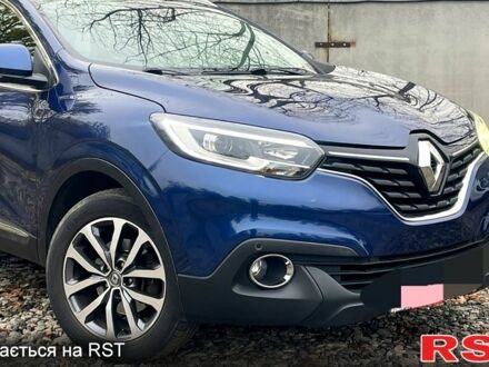 Синий Рено Kadjar, объемом двигателя 1.6 л и пробегом 197 тыс. км за 14000 $, фото 1 на Automoto.ua