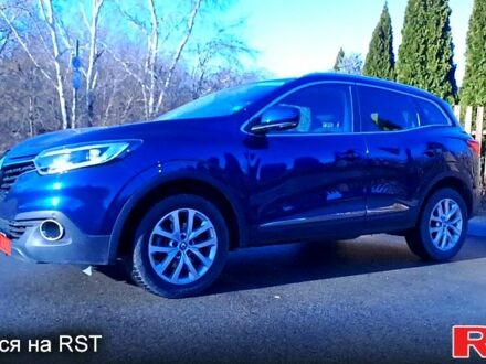 Рено Kadjar 2018 в Днепре (Днепропетровске) на Automoto.ua Синий Рено Kadjar, объемом двигателя 15 л и пробегом 157 тыс. км за 16499 $, фото 1 на Automoto.ua
