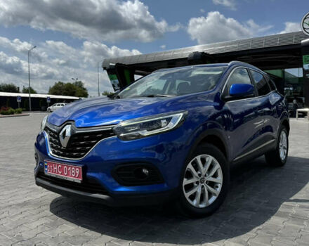 Синий Рено Kadjar, объемом двигателя 1.5 л и пробегом 164 тыс. км за 18699 $, фото 1 на Automoto.ua