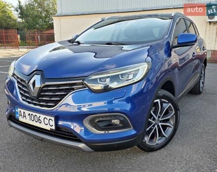 Синий Рено Kadjar, объемом двигателя 1.46 л и пробегом 69 тыс. км за 20400 $, фото 1 на Automoto.ua
