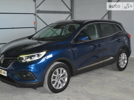 Синий Рено Kadjar, объемом двигателя 1.5 л и пробегом 146 тыс. км за 18700 $, фото 1 на Automoto.ua