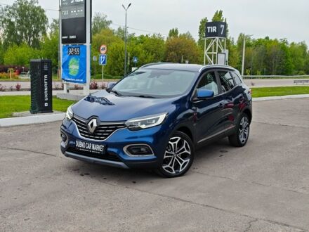 Синий Рено Kadjar, объемом двигателя 1.5 л и пробегом 142 тыс. км за 19800 $, фото 1 на Automoto.ua