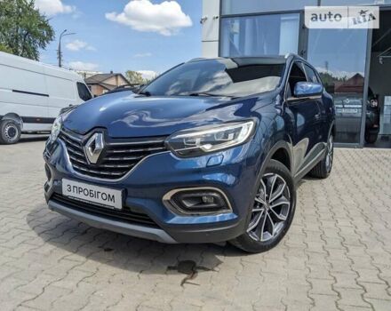 Синий Рено Kadjar, объемом двигателя 1.46 л и пробегом 70 тыс. км за 24450 $, фото 1 на Automoto.ua