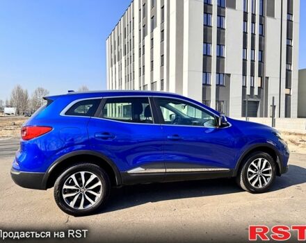 Синий Рено Kadjar, объемом двигателя 1.2 л и пробегом 74 тыс. км за 18700 $, фото 1 на Automoto.ua