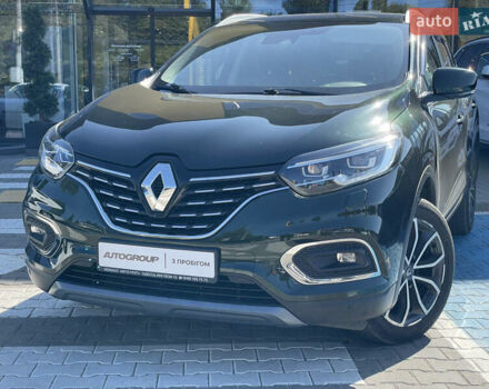 Зеленый Рено Kadjar, объемом двигателя 1.46 л и пробегом 125 тыс. км за 18999 $, фото 1 на Automoto.ua