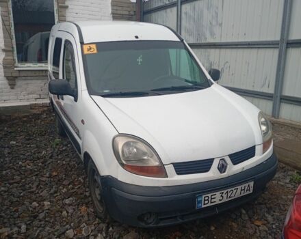 Белый Рено Кенгу Экспресс, объемом двигателя 1.5 л и пробегом 230 тыс. км за 3500 $, фото 1 на Automoto.ua