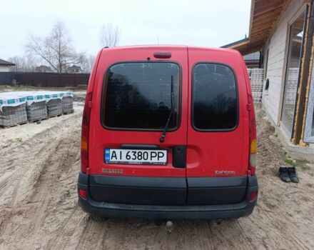 Красный Рено Кенгу Экспресс, объемом двигателя 1.5 л и пробегом 350 тыс. км за 2500 $, фото 4 на Automoto.ua