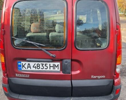 Красный Рено Кенгу Экспресс, объемом двигателя 1.6 л и пробегом 128 тыс. км за 5200 $, фото 3 на Automoto.ua