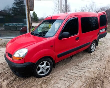 Красный Рено Кенгу Экспресс, объемом двигателя 1.5 л и пробегом 350 тыс. км за 2500 $, фото 3 на Automoto.ua