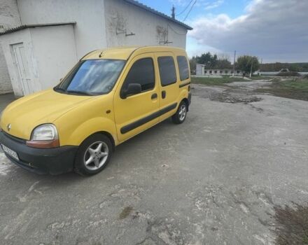 Желтый Рено Кенгу Экспресс, объемом двигателя 1.9 л и пробегом 300 тыс. км за 2900 $, фото 2 на Automoto.ua