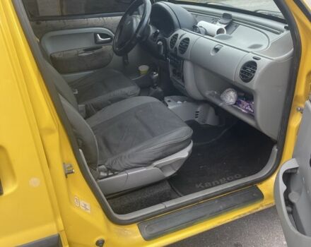 Желтый Рено Кенгу Экспресс, объемом двигателя 1.9 л и пробегом 300 тыс. км за 2900 $, фото 5 на Automoto.ua
