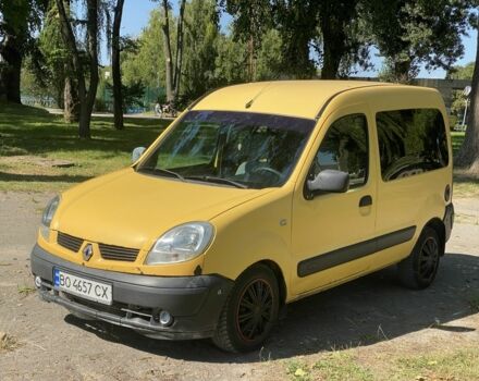 Желтый Рено Кенгу Экспресс, объемом двигателя 1.5 л и пробегом 326 тыс. км за 3000 $, фото 1 на Automoto.ua