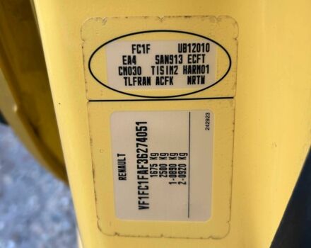 Жовтий Рено Кєнгу Експресс, об'ємом двигуна 1.5 л та пробігом 273 тис. км за 3000 $, фото 10 на Automoto.ua