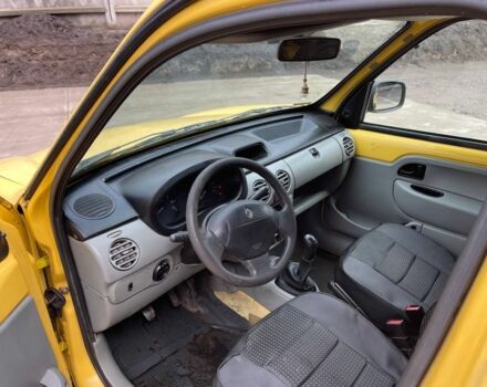 Желтый Рено Кенгу Экспресс, объемом двигателя 1.5 л и пробегом 185 тыс. км за 2350 $, фото 6 на Automoto.ua