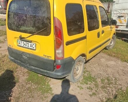 Желтый Рено Кенгу Экспресс, объемом двигателя 1.9 л и пробегом 290 тыс. км за 750 $, фото 1 на Automoto.ua