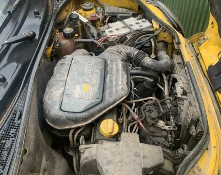 Желтый Рено Кенгу Экспресс, объемом двигателя 1.9 л и пробегом 206 тыс. км за 3100 $, фото 3 на Automoto.ua