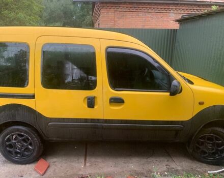 Желтый Рено Кенгу Экспресс, объемом двигателя 1.9 л и пробегом 206 тыс. км за 3100 $, фото 2 на Automoto.ua