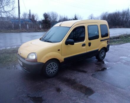 Желтый Рено Кенгу Экспресс, объемом двигателя 1.9 л и пробегом 200 тыс. км за 2200 $, фото 3 на Automoto.ua