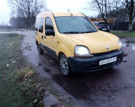 Желтый Рено Кенгу Экспресс, объемом двигателя 1.9 л и пробегом 200 тыс. км за 2200 $, фото 2 на Automoto.ua