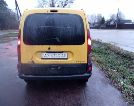 Желтый Рено Кенгу Экспресс, объемом двигателя 1.9 л и пробегом 200 тыс. км за 2200 $, фото 9 на Automoto.ua