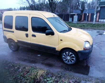 Желтый Рено Кенгу Экспресс, объемом двигателя 1.9 л и пробегом 200 тыс. км за 2200 $, фото 1 на Automoto.ua
