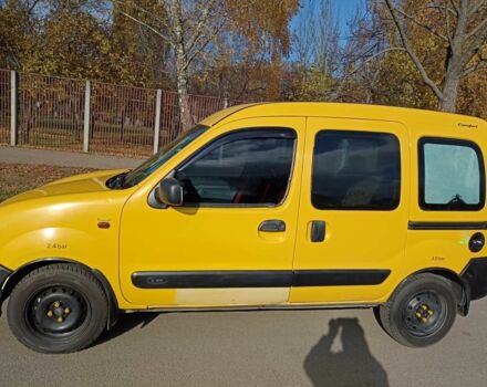 Желтый Рено Кенгу Экспресс, объемом двигателя 1.9 л и пробегом 3 тыс. км за 3700 $, фото 3 на Automoto.ua