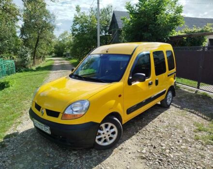 Желтый Рено Кенгу Экспресс, объемом двигателя 1.5 л и пробегом 260 тыс. км за 3600 $, фото 7 на Automoto.ua