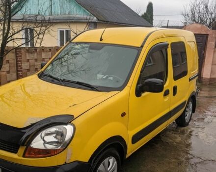 Желтый Рено Кенгу Экспресс, объемом двигателя 1.5 л и пробегом 400 тыс. км за 2000 $, фото 9 на Automoto.ua