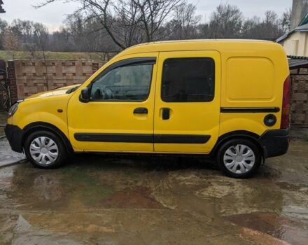 Желтый Рено Кенгу Экспресс, объемом двигателя 1.5 л и пробегом 400 тыс. км за 2000 $, фото 1 на Automoto.ua