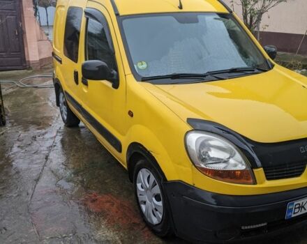Желтый Рено Кенгу Экспресс, объемом двигателя 1.5 л и пробегом 400 тыс. км за 2000 $, фото 8 на Automoto.ua
