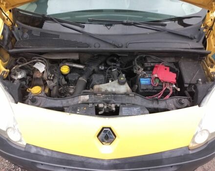 Желтый Рено Кенгу Экспресс, объемом двигателя 1.5 л и пробегом 260 тыс. км за 3700 $, фото 3 на Automoto.ua