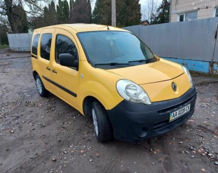 Желтый Рено Кенгу Экспресс, объемом двигателя 1.5 л и пробегом 260 тыс. км за 3700 $, фото 12 на Automoto.ua