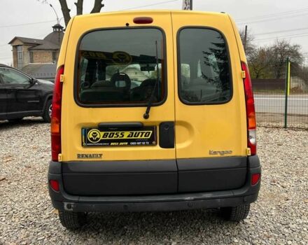 Желтый Рено Кенгу Экспресс, объемом двигателя 1.5 л и пробегом 175 тыс. км за 4999 $, фото 3 на Automoto.ua