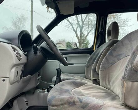 Желтый Рено Кенгу Экспресс, объемом двигателя 1.5 л и пробегом 175 тыс. км за 4999 $, фото 6 на Automoto.ua