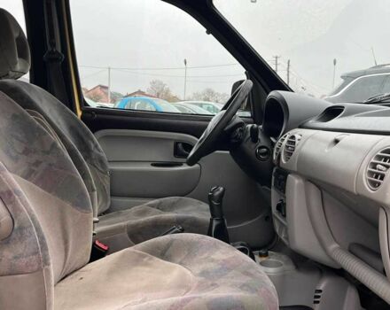 Желтый Рено Кенгу Экспресс, объемом двигателя 1.5 л и пробегом 175 тыс. км за 4999 $, фото 16 на Automoto.ua