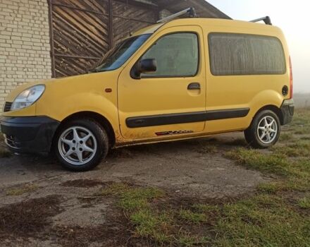 Желтый Рено Кенгу Экспресс, объемом двигателя 1.5 л и пробегом 345 тыс. км за 3499 $, фото 5 на Automoto.ua