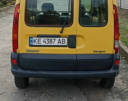 Желтый Рено Кенгу Экспресс, объемом двигателя 1.5 л и пробегом 286 тыс. км за 2800 $, фото 4 на Automoto.ua